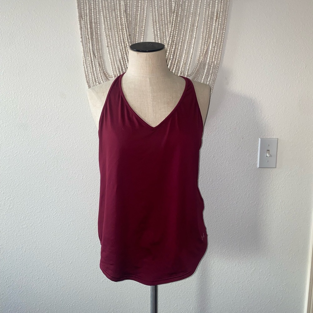 Racerback active tank top